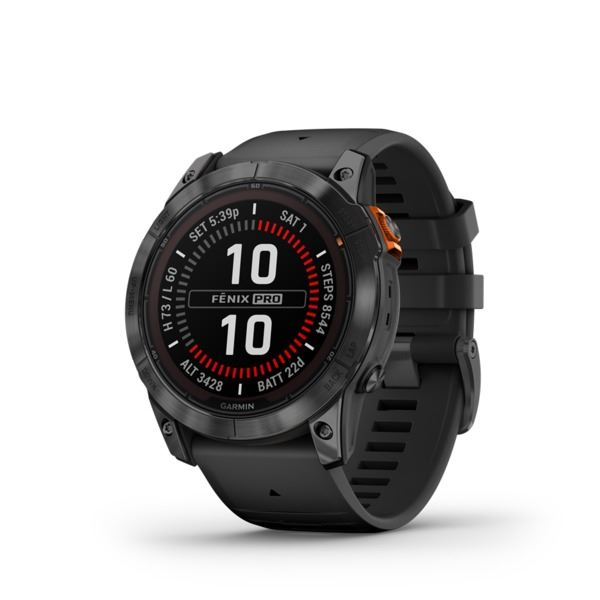 Sportovní hodinky Garmin Fenix 7X Pro Solar černé