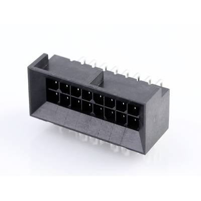 Molex Beépíthető stift sor (standard) Pólusok száma 16 444281603 1 db Tray (444281603)