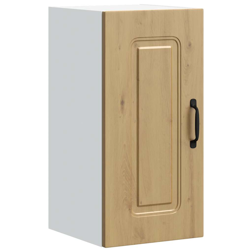 konyhai fali szekrény Kalmar kézműves tölgy műszaki fa (853546)