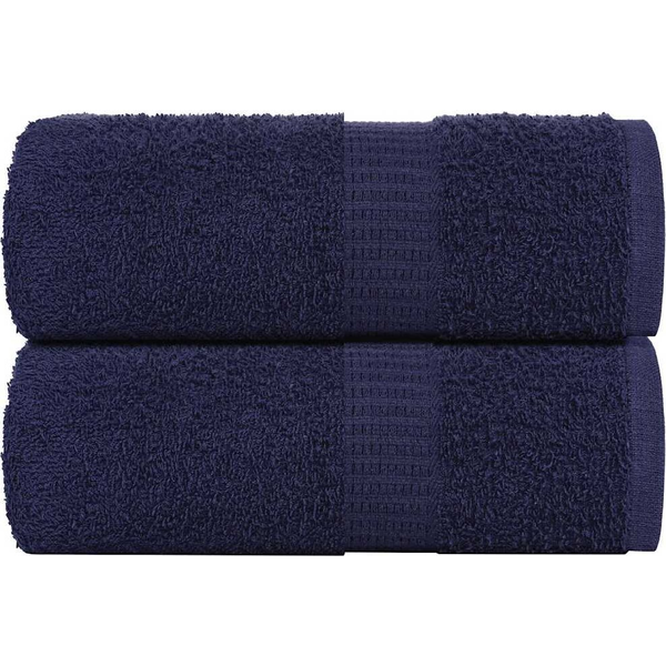 vidaXL 2 db sötétkék FROGN mosdótörölköző 30 x 30 cm 360 g/m²