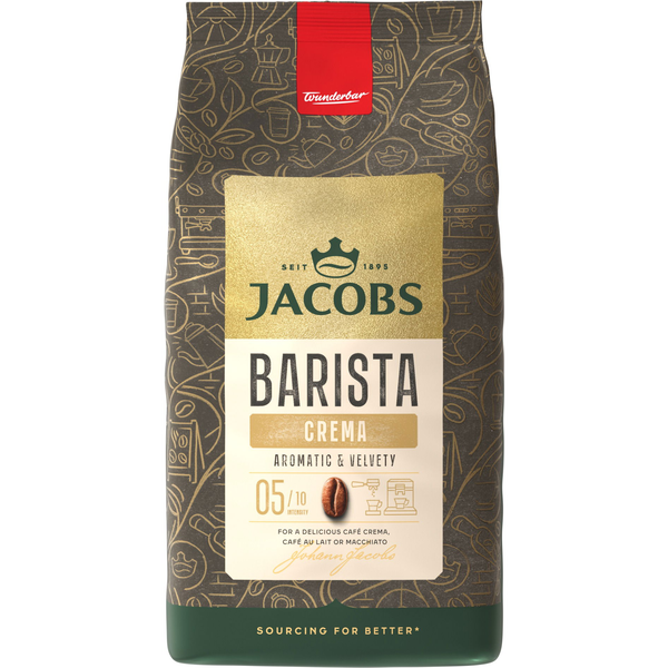 Jacobs Barista Crema, szemes, 1000g