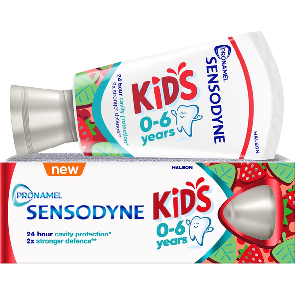 Детска паста за зъби Sensodyne Pronamel Kids 0-6 години, 50 мл