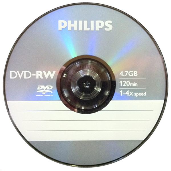 Philips DVDRW1S04/200 prázdne DVD 4,7 GB DVD+R 10 kusov