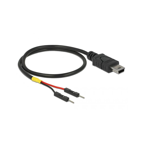DELOCK Stromkabel USB Mini-B auf 2x Pfostenstecker 30cm