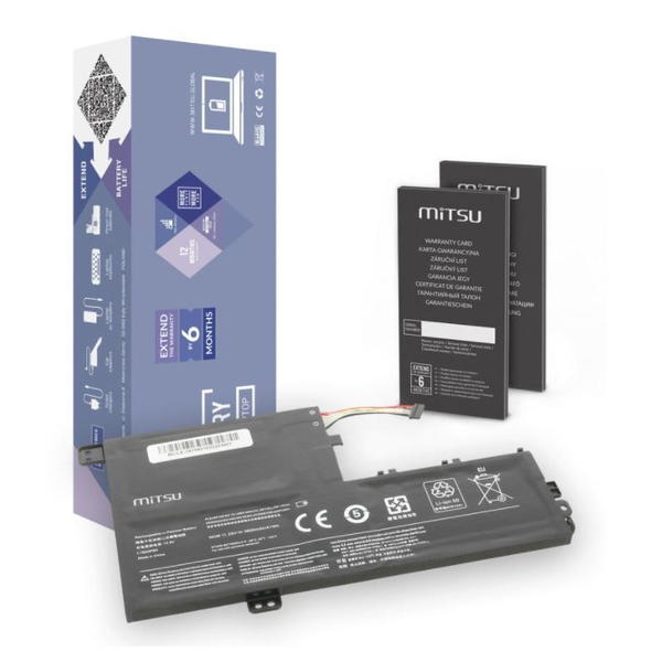 MITSU Lenovo BC/LE-1470 Notebook akkumulátor 3600 mAh