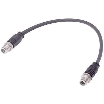 HARTING 09482222011005 Érzékelő-/működtető összekötő, konfekcionált 0.5 m 1 db (09482222011005)