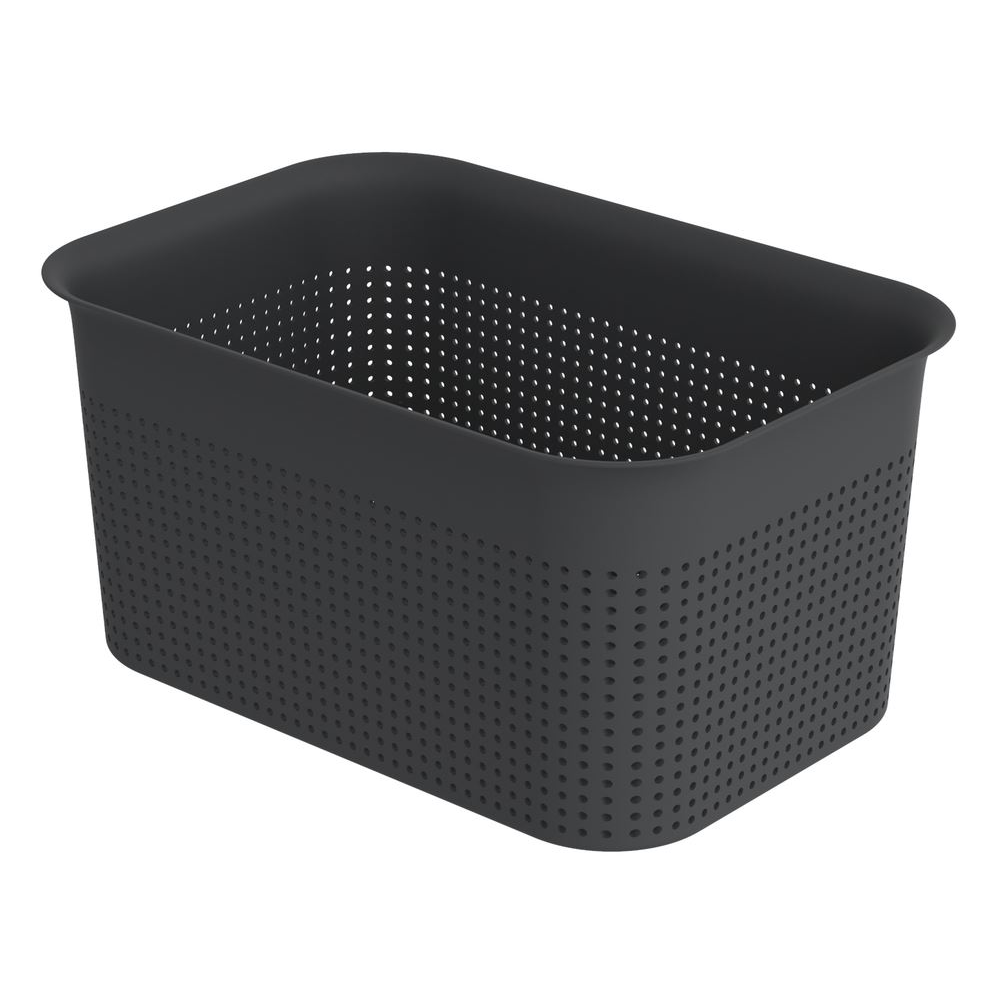 Rotho Brisen műanyag tároló doboz 4,5 liter fekete (1023708080) (rotho1023708080)