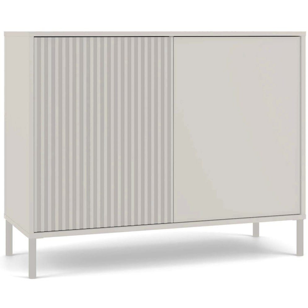 Cómoda Kamaro 2d Slim/liso Cachemir Frente Con Lamas Estriadas + Clásico