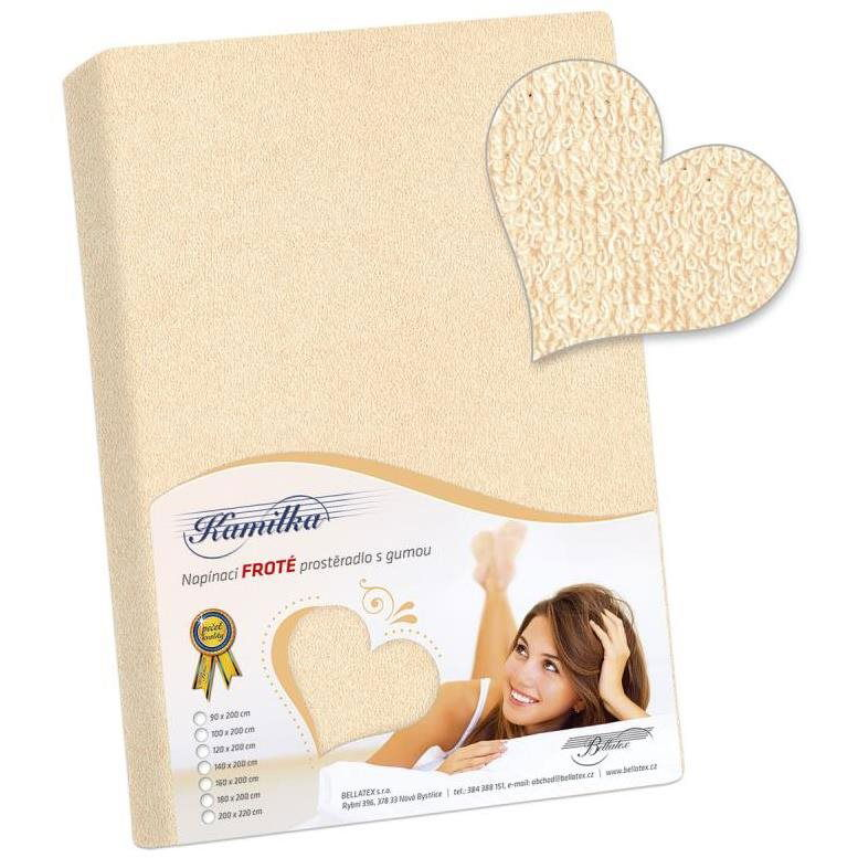Bellatex frottír lepedő, 180×200 cm, citrus (71)