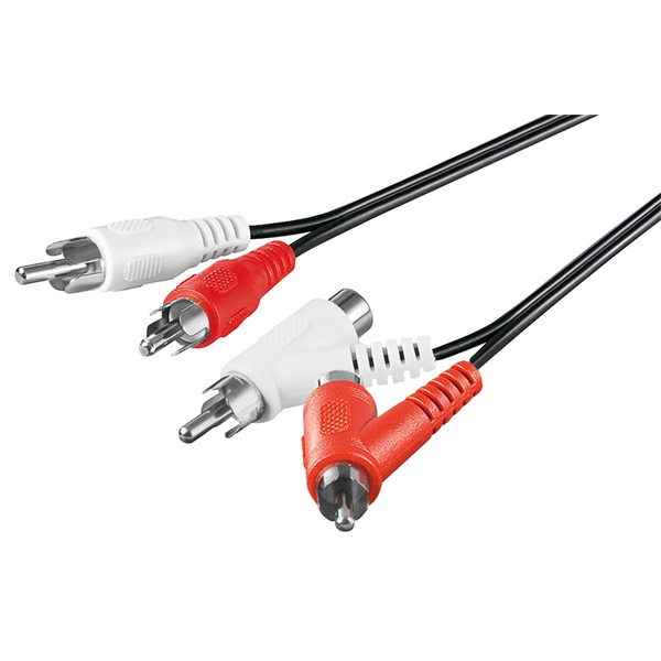 Goobay 50214 2x RCA apa - 2x RCA apa Kábel (1.5m)