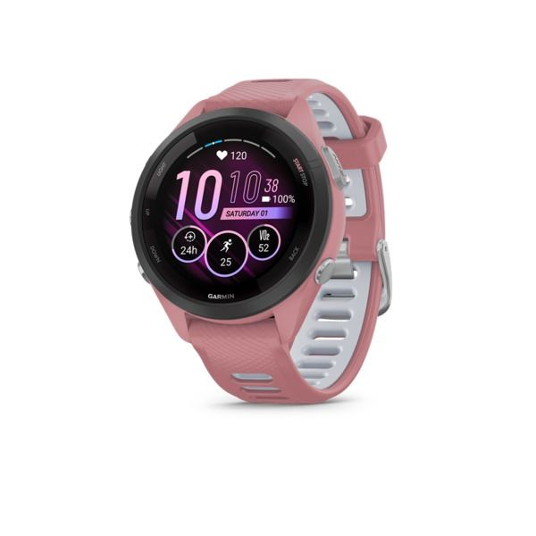 Chytré hodinky Garmin Forerunner 265S Music růžové