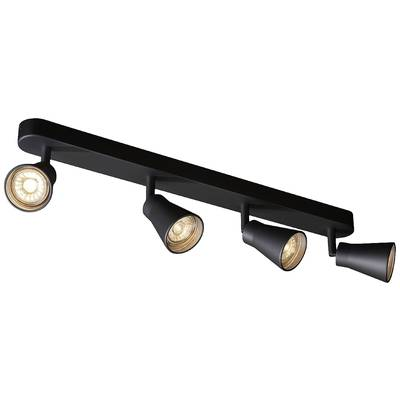 AVO черна QPAR51 лампа за стена и плафон четворка