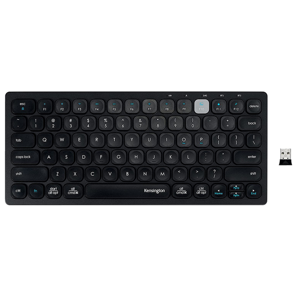 Kensington K75502WW tastiera Ufficio Bluetooth QWERTY Nero