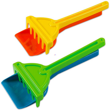 Androni Homokozólapát és gereblye szettben - 26 cm, több színben (4301-0000) (4301-0000)