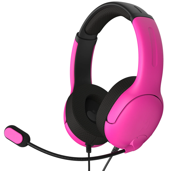 PDP Nebula Auricolare Cablato A Padiglione Giocare Nero, Rosa