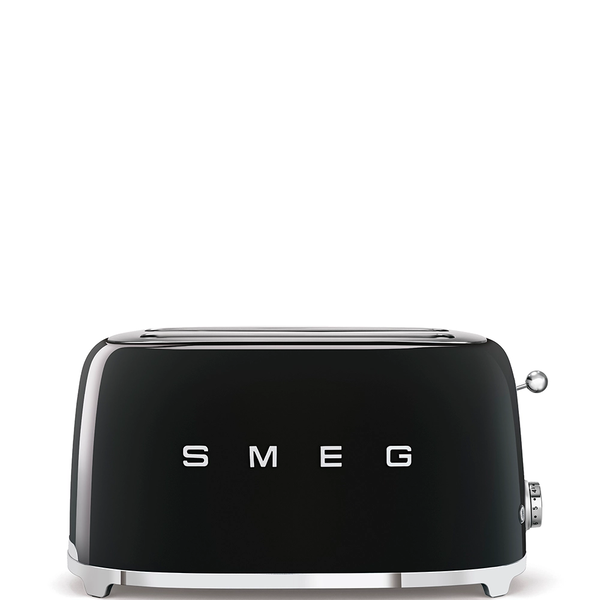 Тостер Smeg TSF02BLEU, 1500W, 2 филийки, 6 степени за запичане, Черен