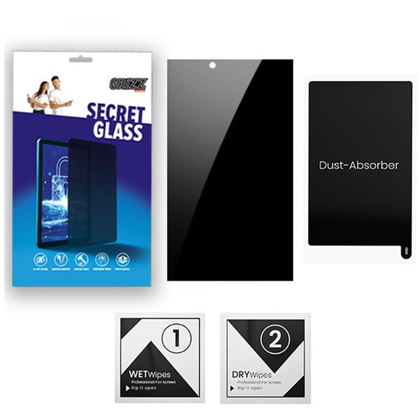 Matowe szkło prywatyzujące GrizzGlass SecretGlass do Samsung Galaxy Tab S10 FE
