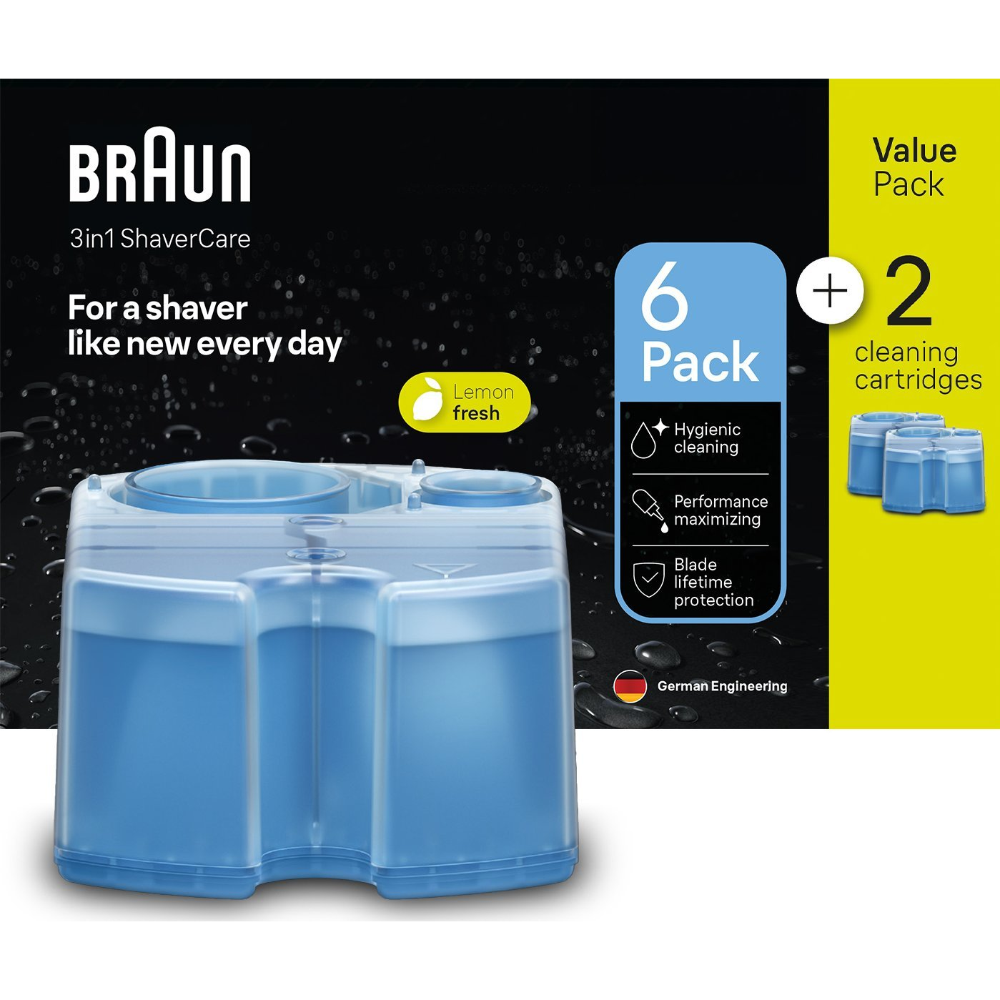 Braun 241595 borotva tartozék Tisztítópatron (241595)