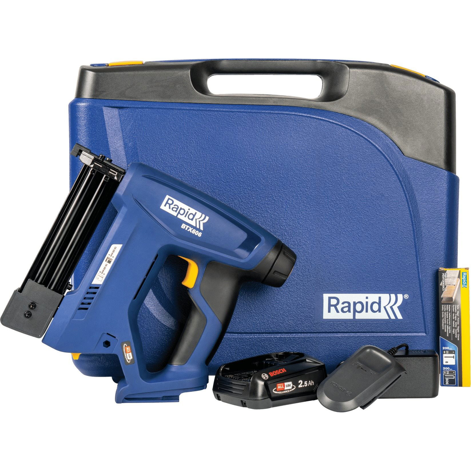 Rapid BTX606 Akkus tűzőpisztoly, kofferban (5001502)