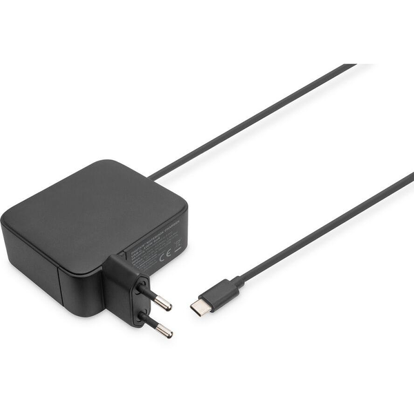 Digitus Notebook charger USB-C 100W GaN Power Supply PD 3.0 Black