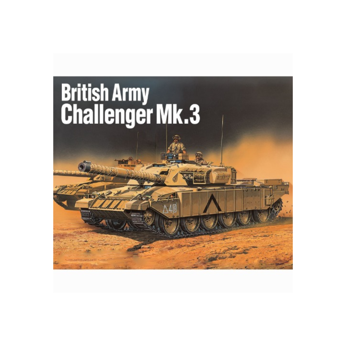 Academi Britt Harci Challenger Mk.3 Tank műanyag makett 1:72 (13426)