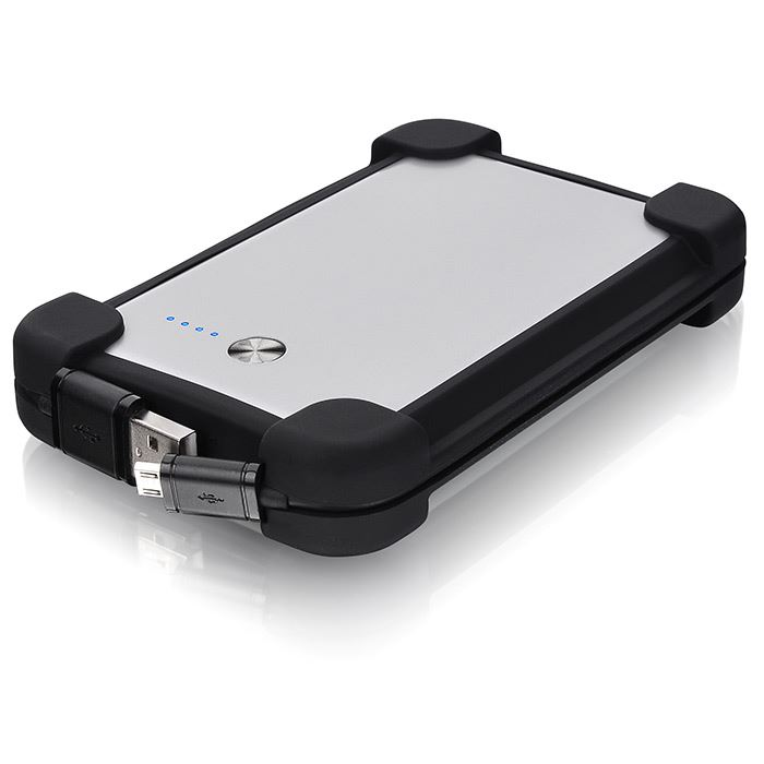 Luxa2 P1-PRO Power Bank 7000mAh Ezüst-Fekete (PO-UNP-PCP1SI-00)