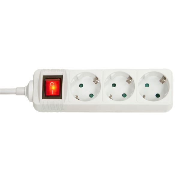 Lindy 73101 power uitbreiding 3 AC-uitgang(en) Binnen Wit
