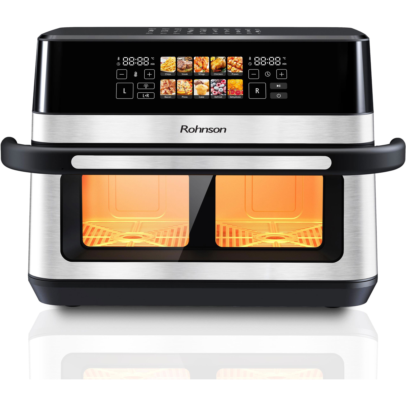 Rohnson R-2882 Airfryer forrólevegős fritőz 12 literes (R-2882)