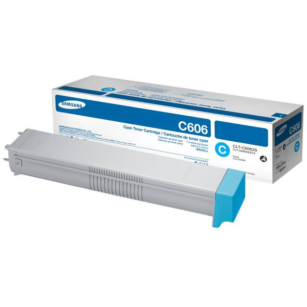 Samsung CLT-C6062S Cyan Toner Cartridge tonerpatron 1 stk Original Blå