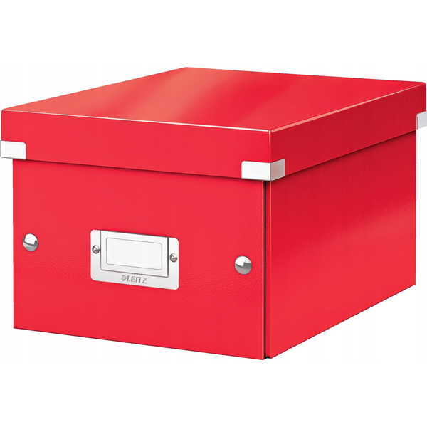 Leitz 60430026 opslagdoos Opbergdoos Rechthoekig Metaal Rood