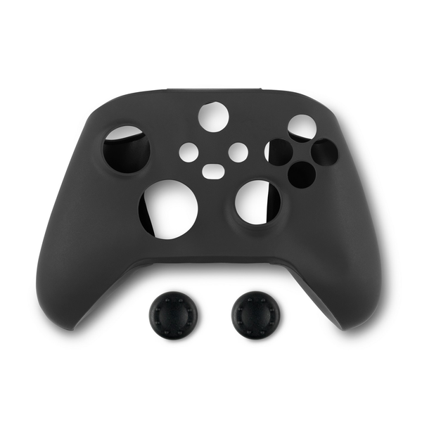 Spartan Gear Xbox One Controller Szilikon Markolat és Thumbgrips védőburkolat - Fekete