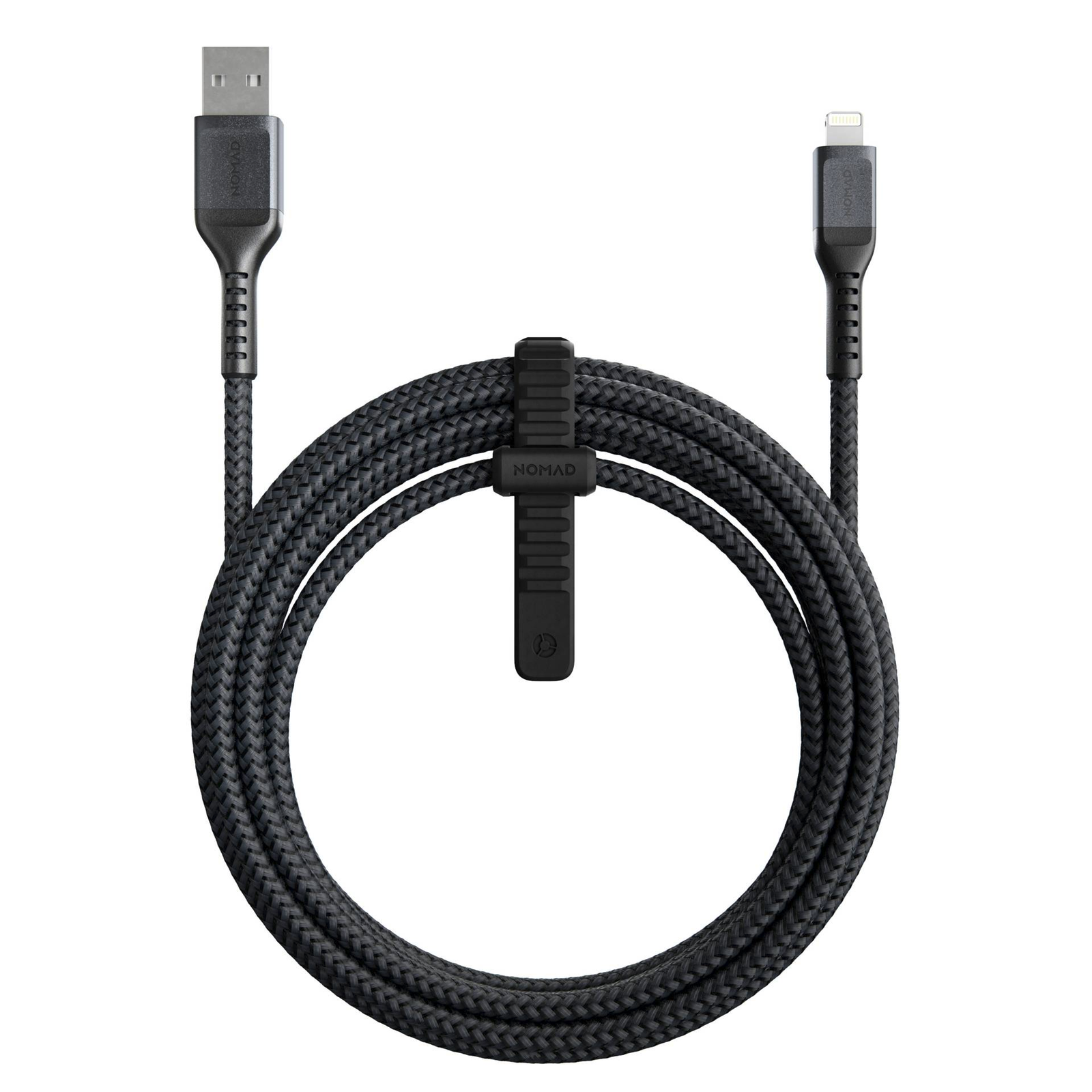 Nomad USB-A apa - Lightning apa adat- és töltőkábel 3m - Fekete (NM01A11B00)