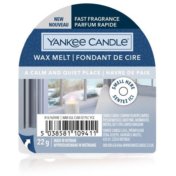 YANKEE CANDLE A Calm & Quiet Place 22 g (5038581109411)
