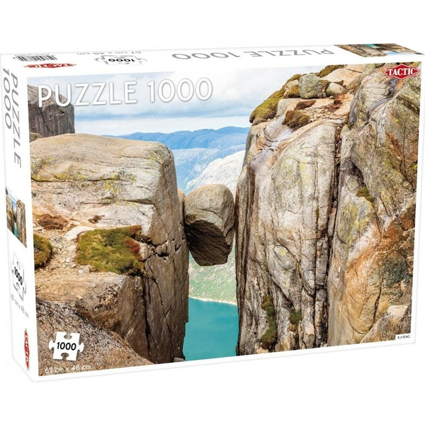Tactic 58672 puzzel Legpuzzel 1000 stuk(s) Stad