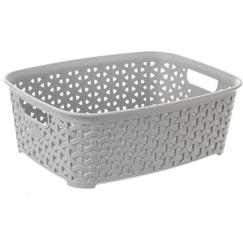 Orion Kosár UH RATTAN Hobby 26x19x9 cm szürke (731602)