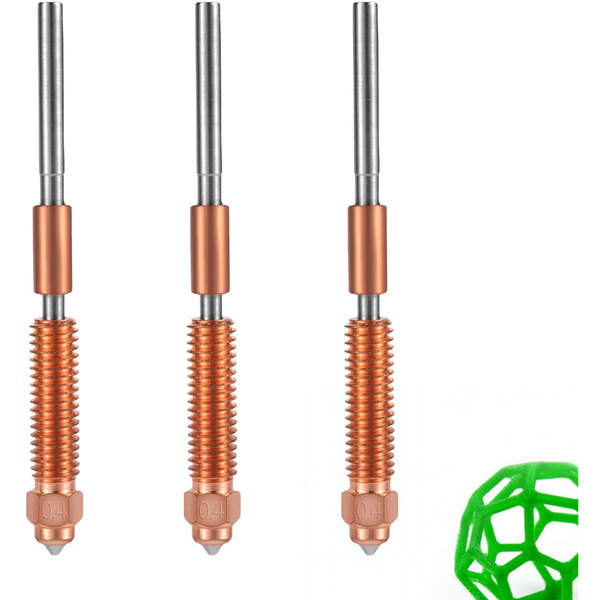 Micro-Swiss 3D nyomtató fúvóka FlowTech™ - Brass Plated Nozzles M3001-04