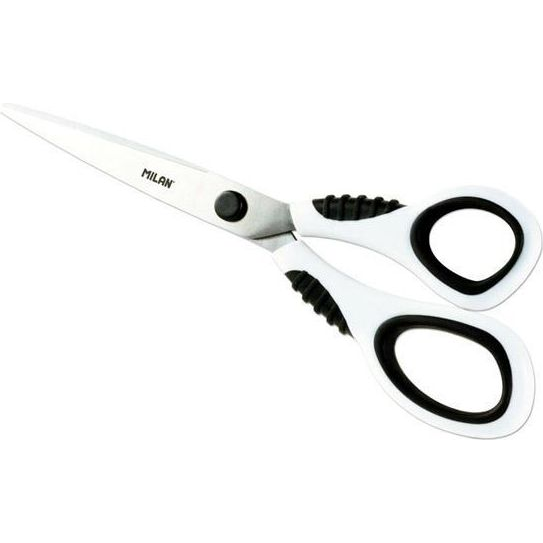 Tijera Plus 20 Cm Blanca-negra