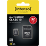 Intenso microSD 32GB Class 10 s adaptérom - Výkonná pamäť pre zariadenia