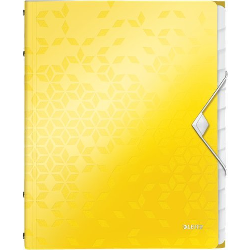 Leitz WOW elválasztó Polipropilén (PP) Sárga 1 db (: 46340016)