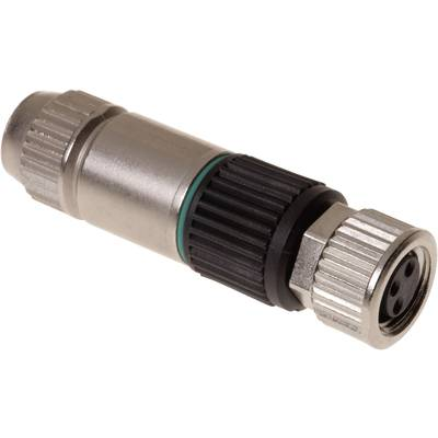 HARTING 21021512305 Érzékelő-/működtető összekötő, konfekcionálatlan M8 Alj, egyenes Pólusszám: 3 1 db darab (21021512305)