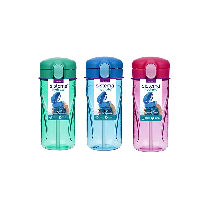 Sistema Quick Flip 520 ml Kulacs - Többszínű 1 db (00000620)