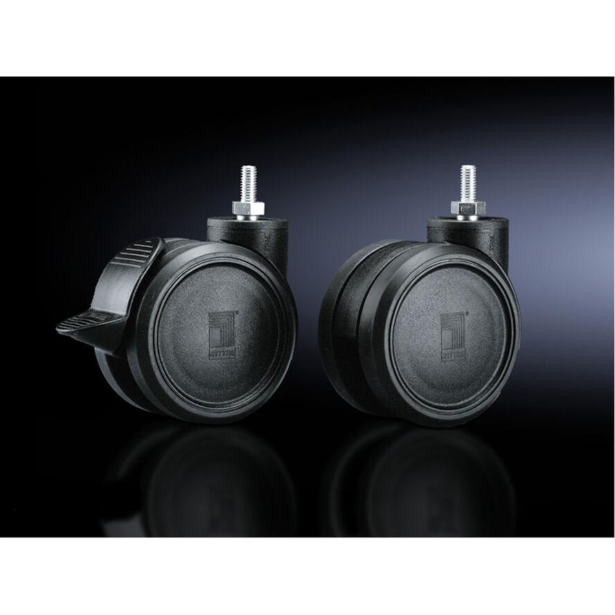 7495000 Rittal DK kerekek rack-hez, 4db (2db fix) (7495000)