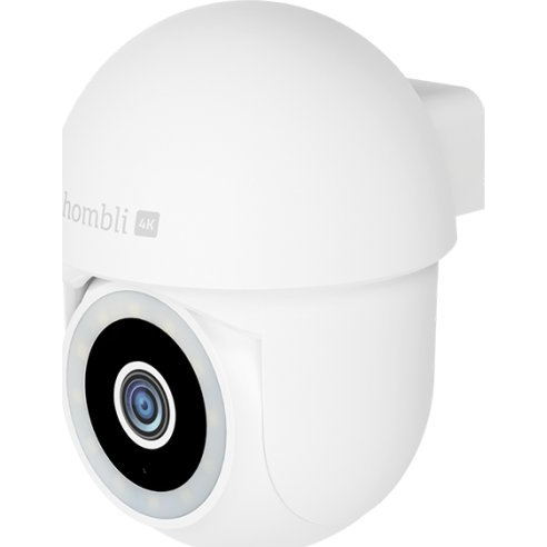 Hombli smarte outdoor Kamera, Compact Cam 4K, weiß