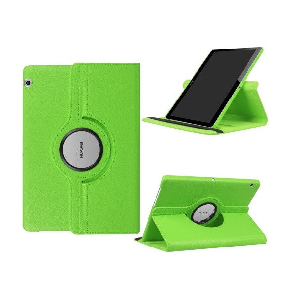 Samsung Galaxy Tab A 8.0 + S Pen (2019) SM-P200 / P205, калъф за папки, въртящ се (360°), зелен (86104)