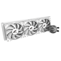 Zalman ALPHA36 White CPU Liquid Cooler 360mm Radiator 3 x 120 mm Fan ARGB pump Dual Procesor Kapalinový chladič typu vše v jednom 12 cm Bílá