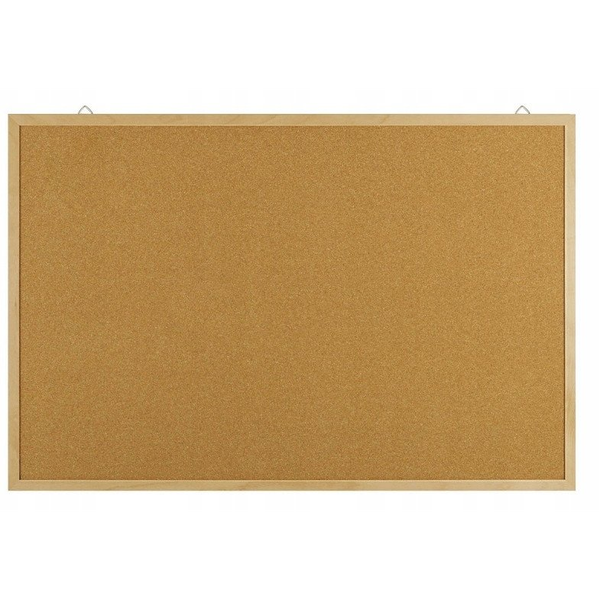 Tablica korkowa OFFICE PRODUCTS, 40x30cm, rama drewniana
