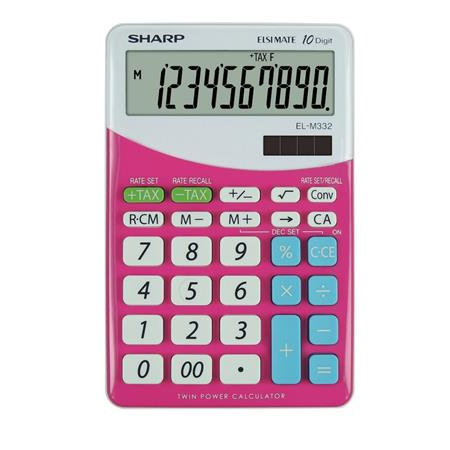 Sharp EL-M332 calculator Desktop Financiële rekenmachine Roze