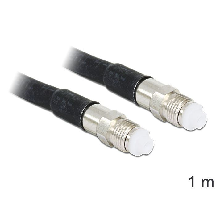 Delock antenna kábel FME jack > FME jack LMR195, 1m (88665) (DE88665)