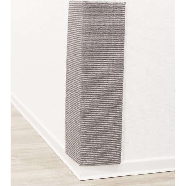 Corner nail sharpener : Trixie Scratching board XXL for walls|corners, 38 × 75 cm, gray
