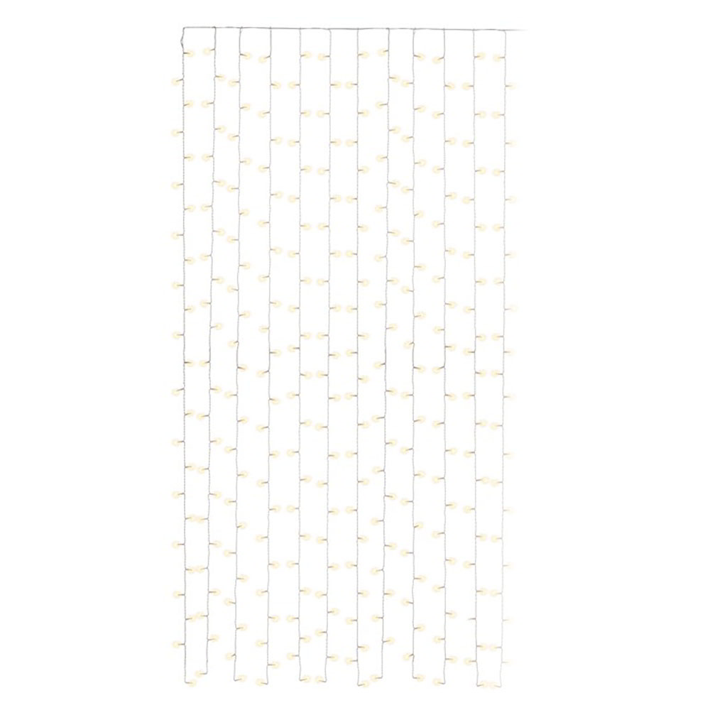 Goobay 57943 Kül-/Beltéri LED fényfüggöny 4,1m - Meleg fehér (57943)